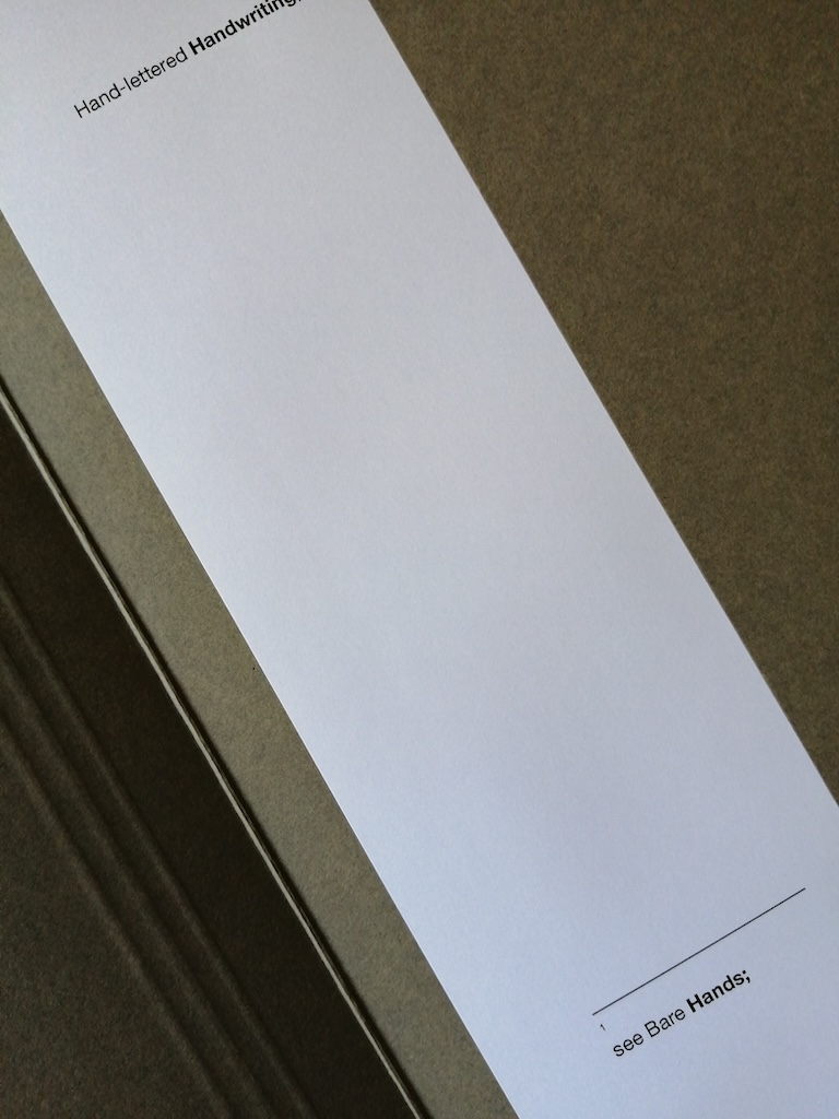 Handlettered Handwriting