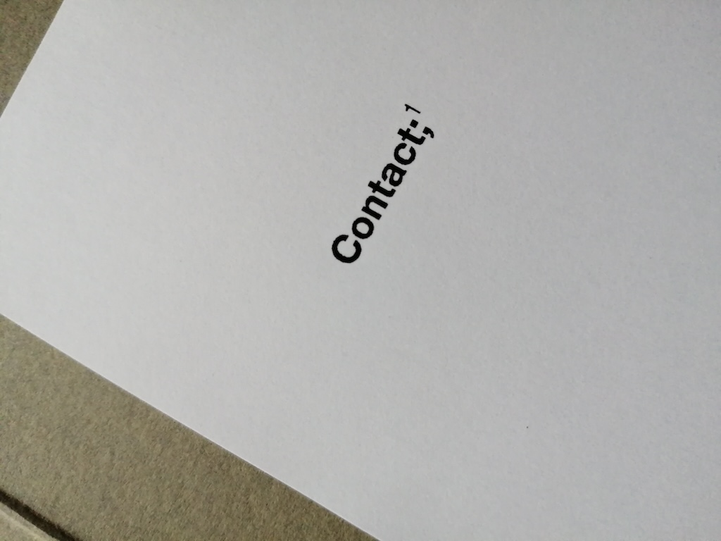 contact