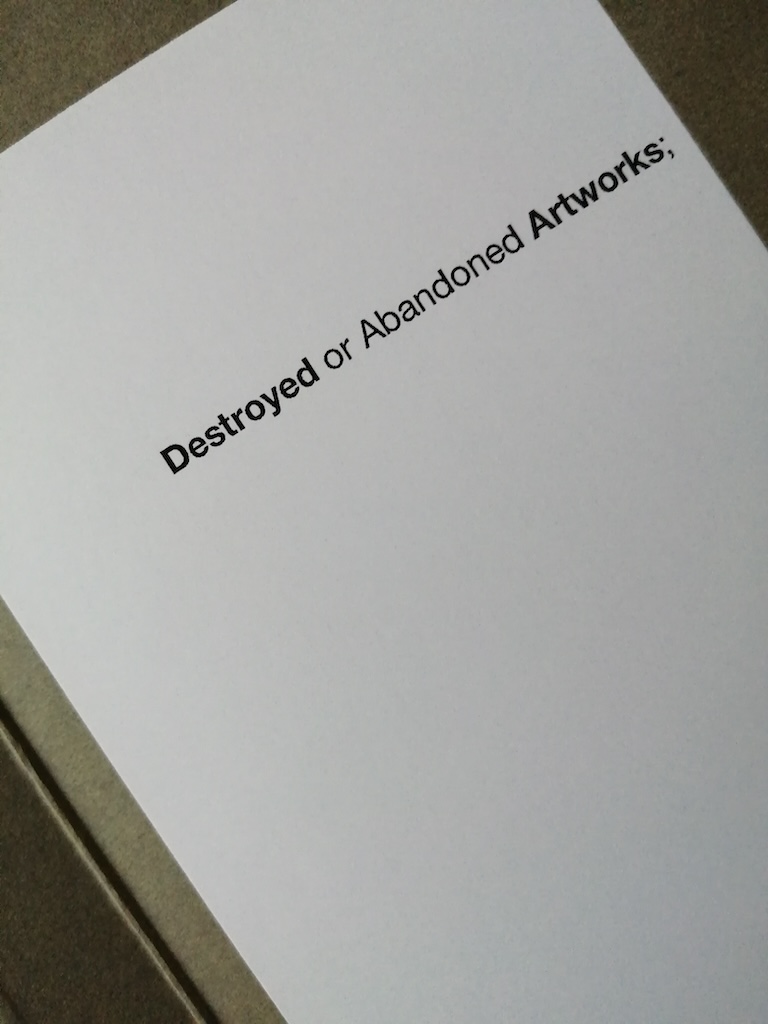 or abandon